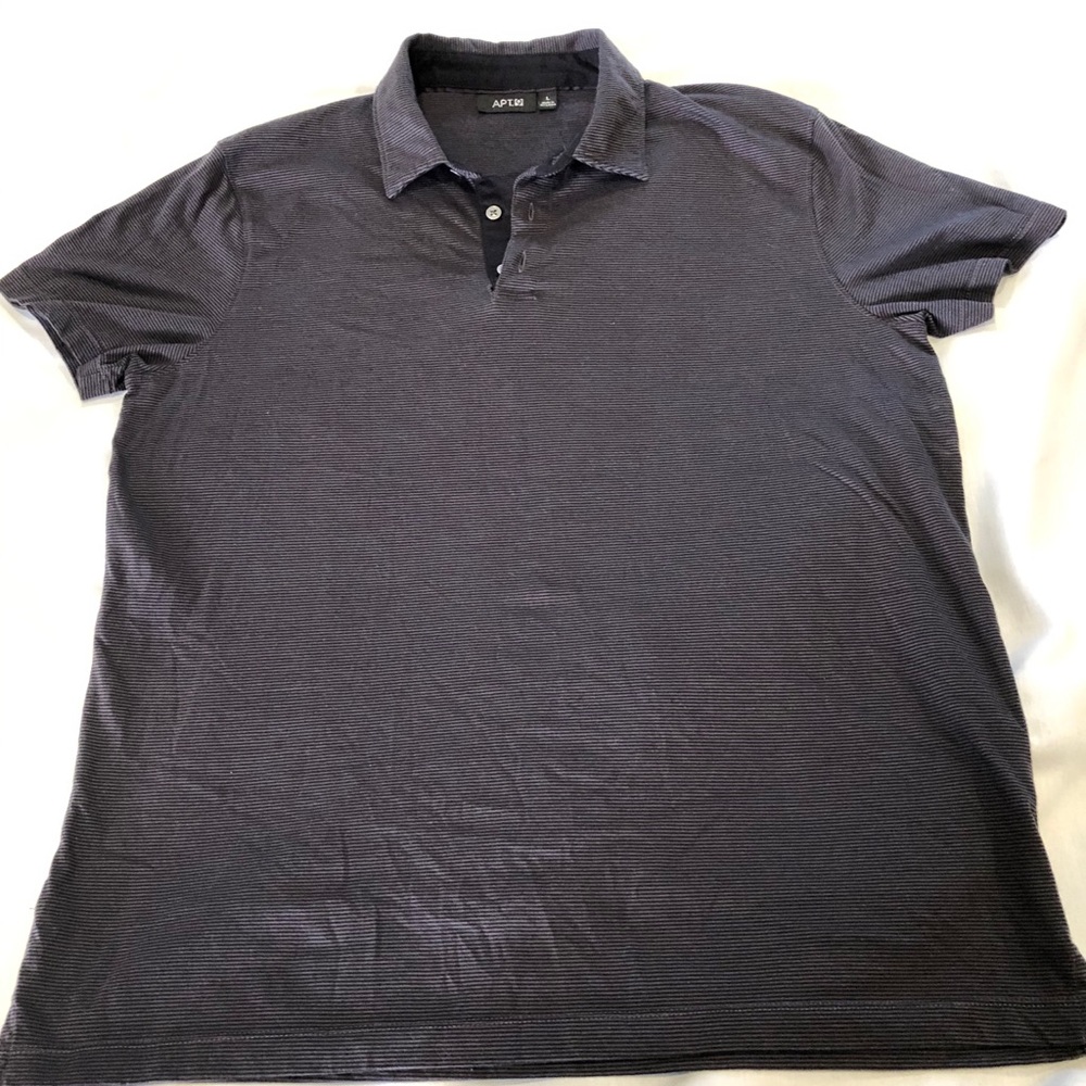 Youth black polo shirt
